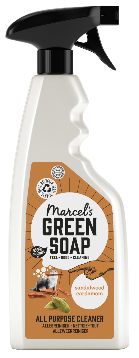 Marcel‘s Green Soap allesreiniger Sandelwood & Cardamom, 500 ml