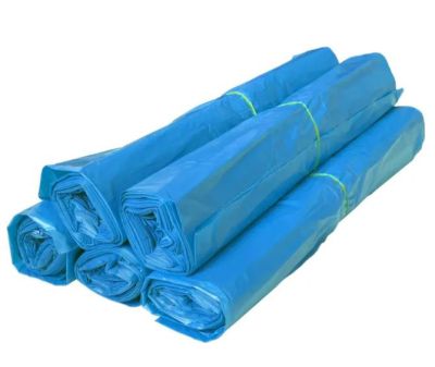 HDPE vuilniszak blauw T25 70 x 110, 500 st
