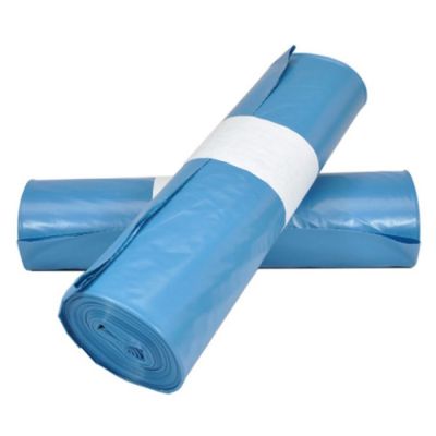 LDPE vuilniszak T70 65/25 x 140, 100 st (container) blauw