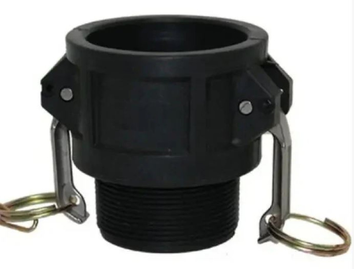 Camlock type B (PP) vrouwelijk deel met buitendraad D13mm 1/2 Camlock type B (PP) vrouwelijk deel met buitendraad D13mm 1/2