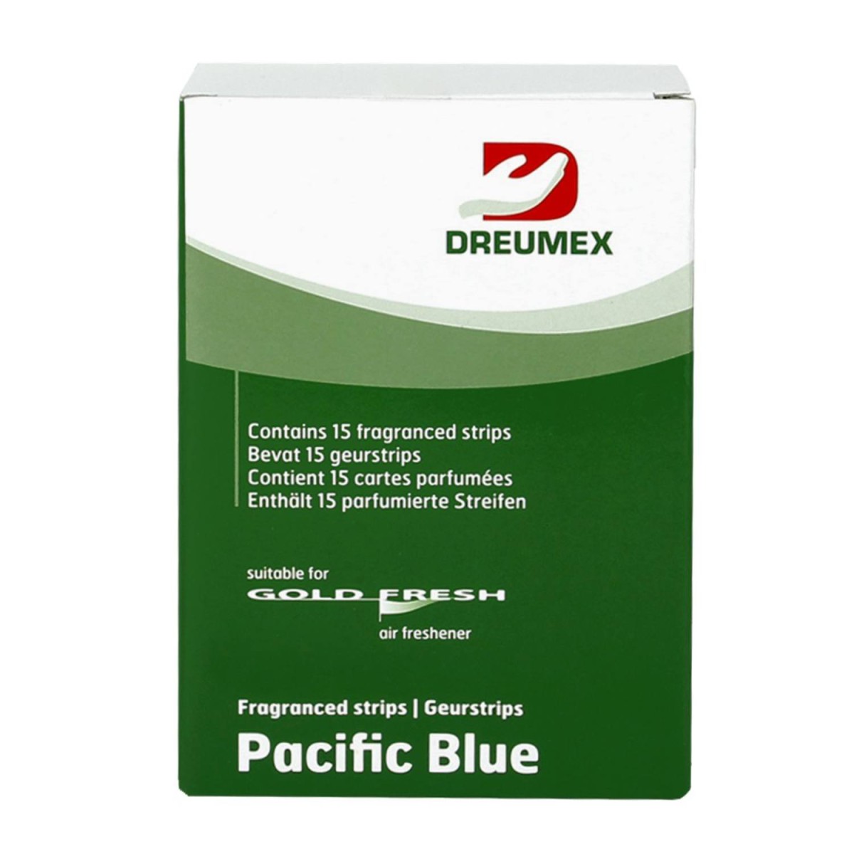 dreumex gold fresh luchtverfrisserstrips pacific blue 15 st