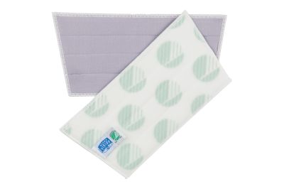 Numatic Micro Vision microvezel glasmop velcro grijs, 30 cm Numatic Micro Vision microvezel glasmop velcro grijs, 30 cm