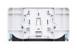 GPH Satino Hyginity Toiletpapierdispenser centerfeed wit