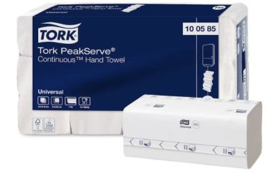 Tork H5 peakserve handdoek wit 1 lgs, 20x22cm, 12 x 410 st Tork H5 peakserve handdoek wit 1 lgs, 20x22cm, 12 x 410 st