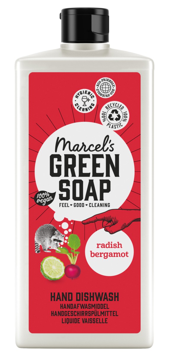Marcel‘s Green Soap Afwasmiddel Radish & Bergamot, 500 ml