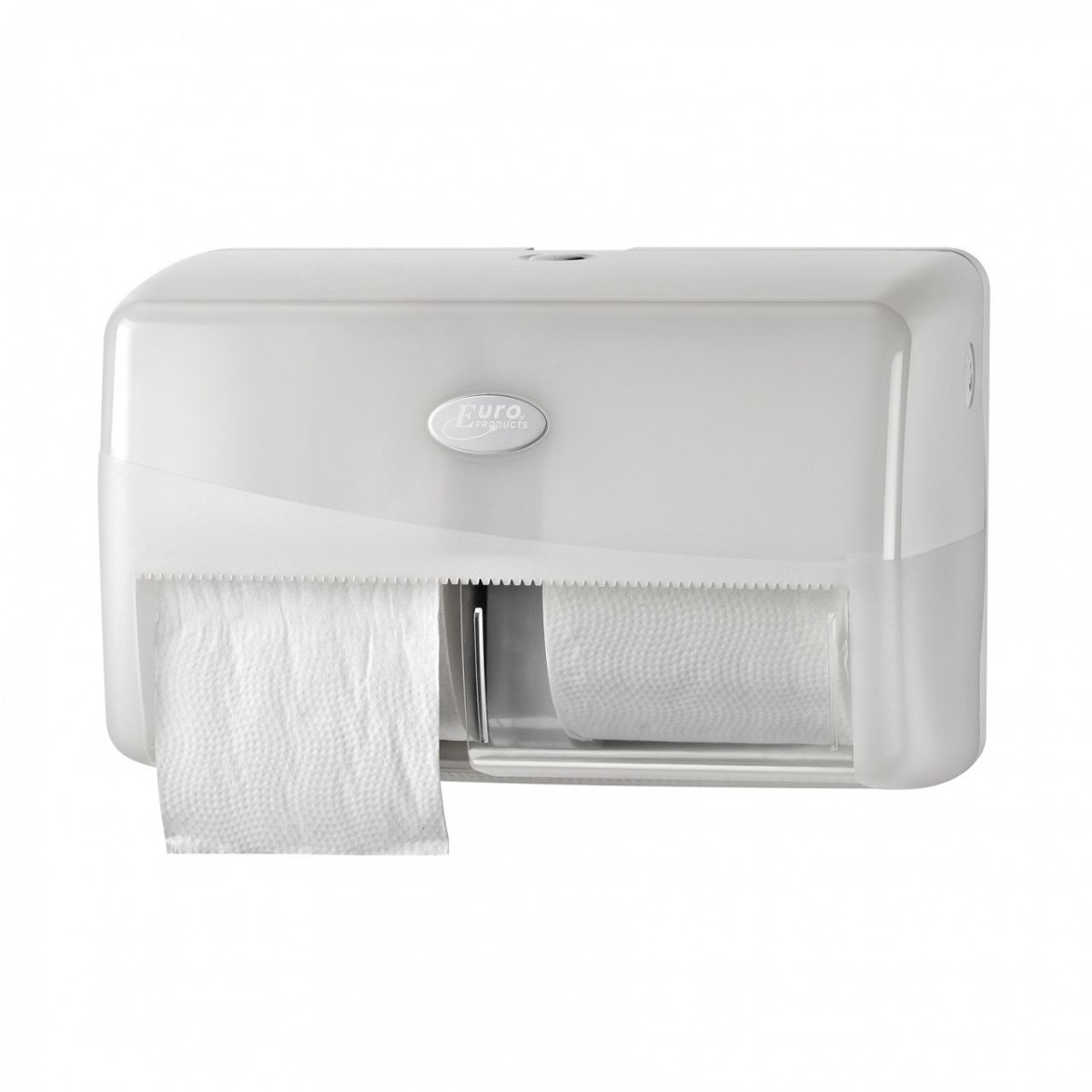 Pearl Toiletpapierdispenser traditioneel duo wit