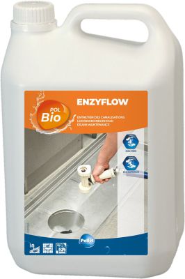 Pollet PolBio Enzyflow leidingreiniger, 5 liter Pollet PolBio Enzyflow leidingreiniger, 5 liter