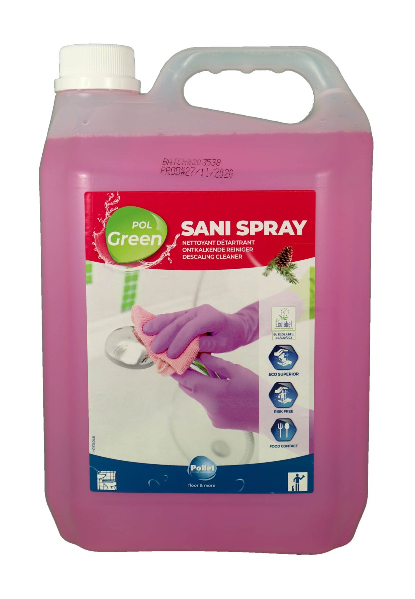 Pollet PolGreen sani spray 5 liter Pollet PolGreen sani spray 5 liter