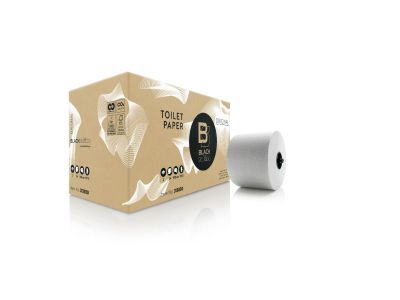 Satino Black toiletpapier systeemrol 2lgs, 24x100 m