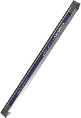 SPC aluminium rail met doppen 35 cm