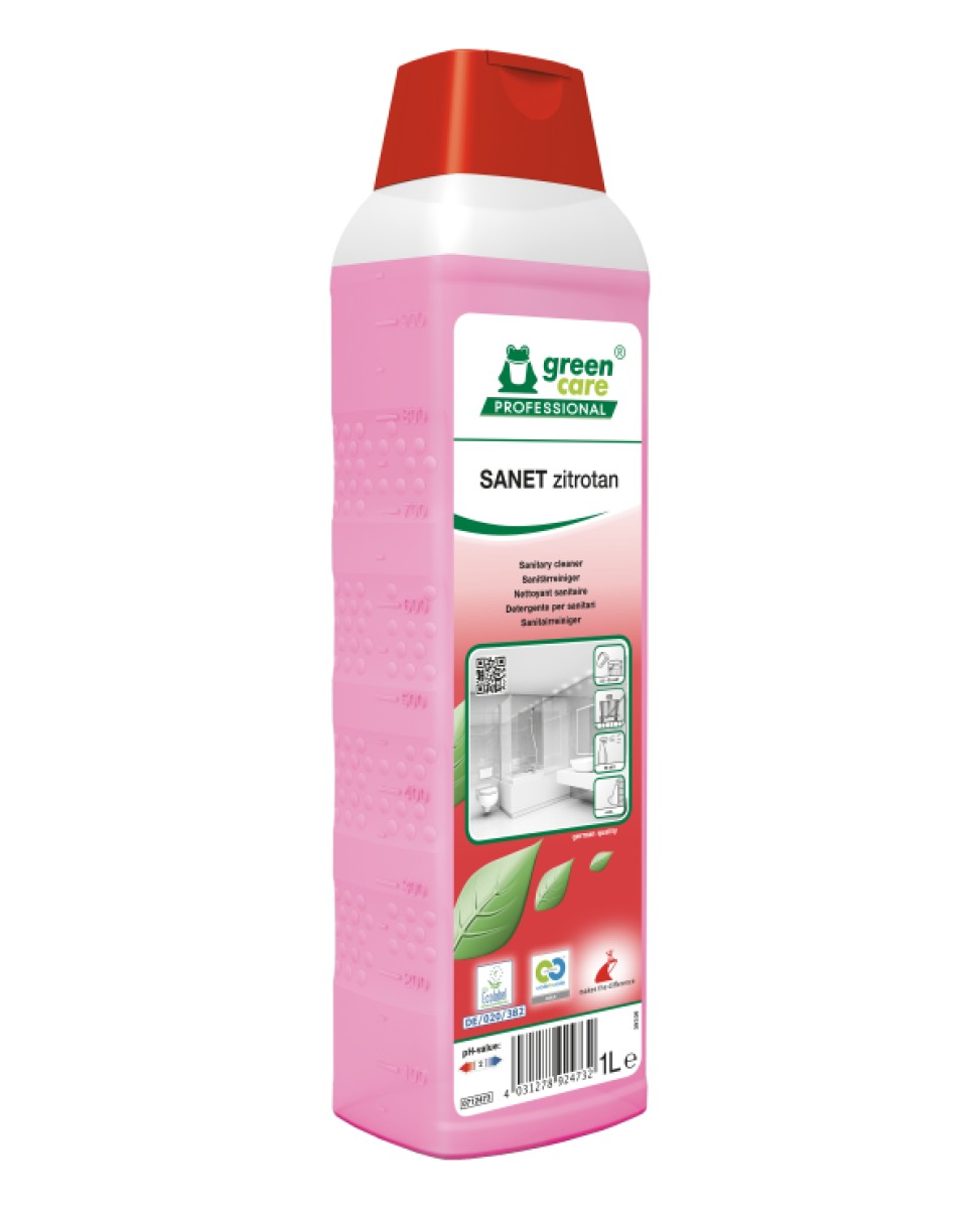 Tana GreenCare Sanet zitrotan sanitairreiniger 1 liter Tana GreenCare Sanet zitrotan sanitairreiniger 1 liter