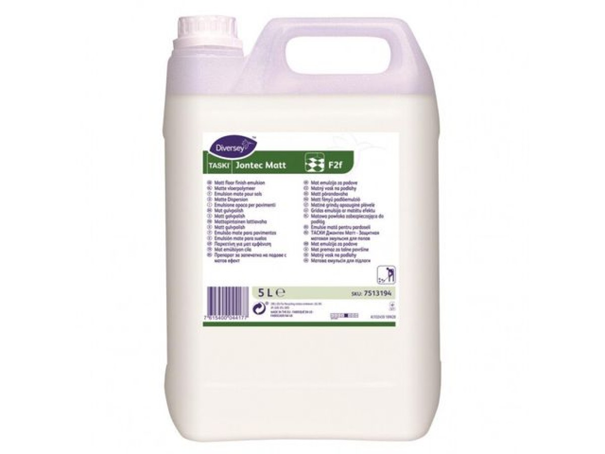 Taski Jontec matt & care vloerwas, 5 liter