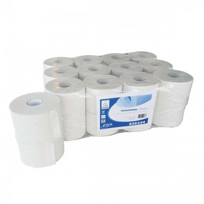Toiletpapier compact tissue wit 2lgs, 24x100 m