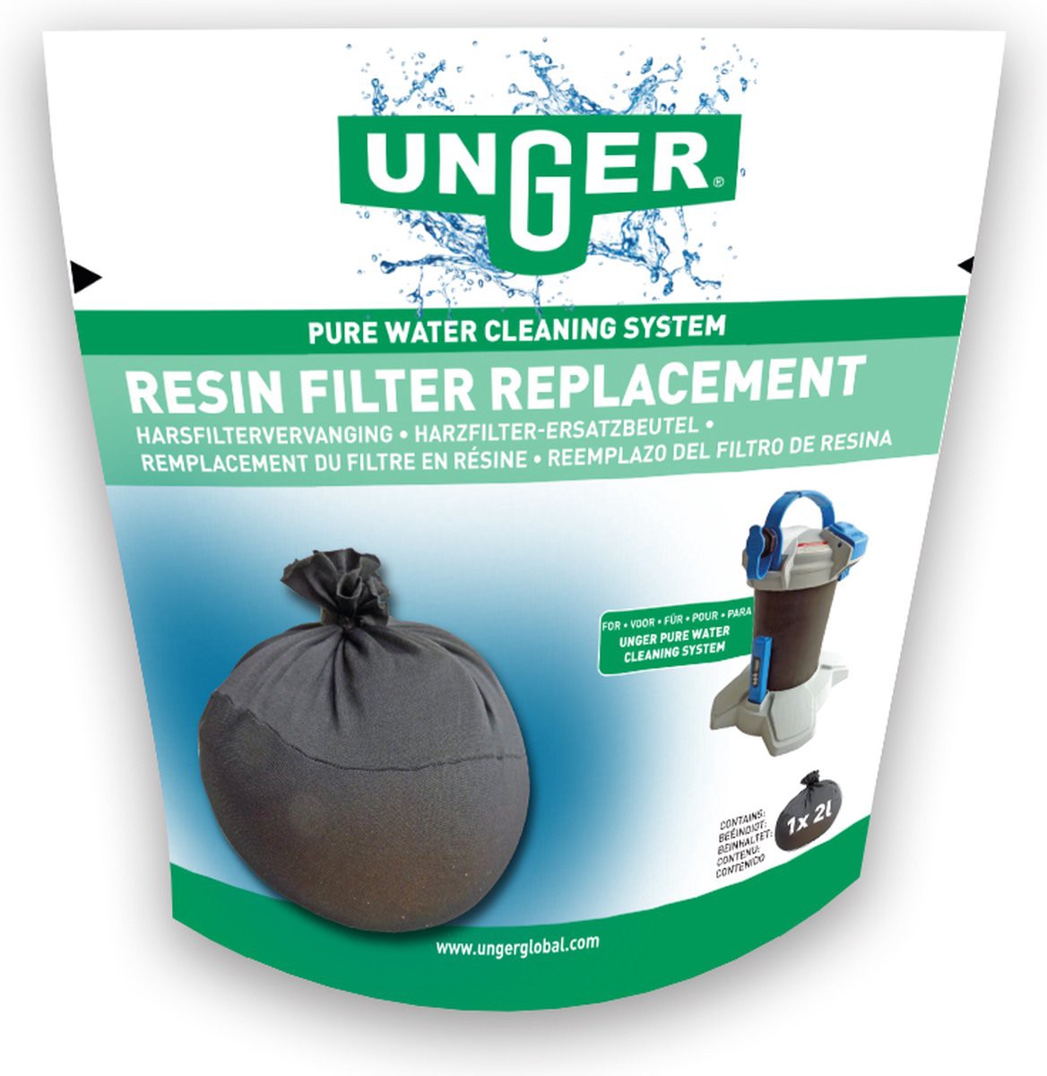 Unger Rinse ‘n Go harszak, 2.5 liter