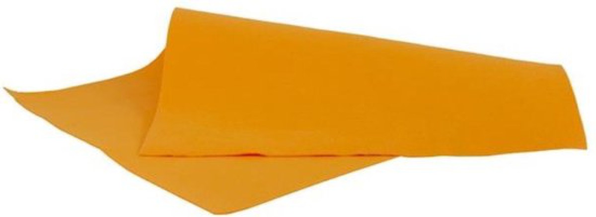 Vloerdoek viscose 240 grams, 50x70 cm oranje