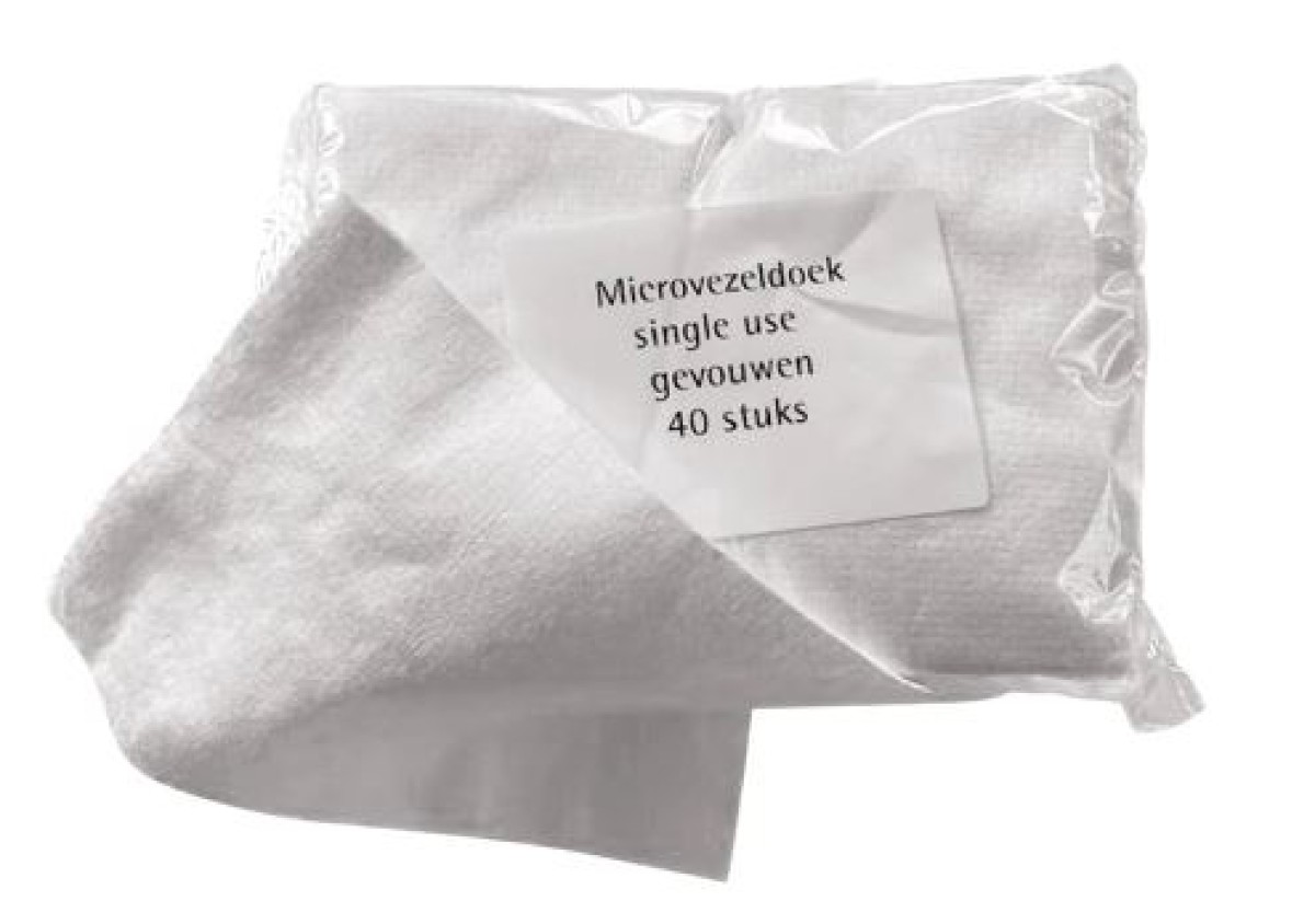 Wecoline disposable microvezeldoek 30x23 cm, 40 st