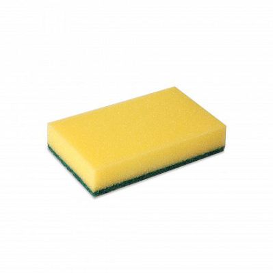 Wecoline Schuurspons geel/groen klein, 10 st